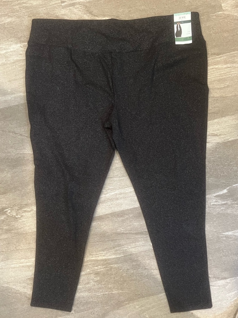 NWT 🌟Black Glitter Leggings